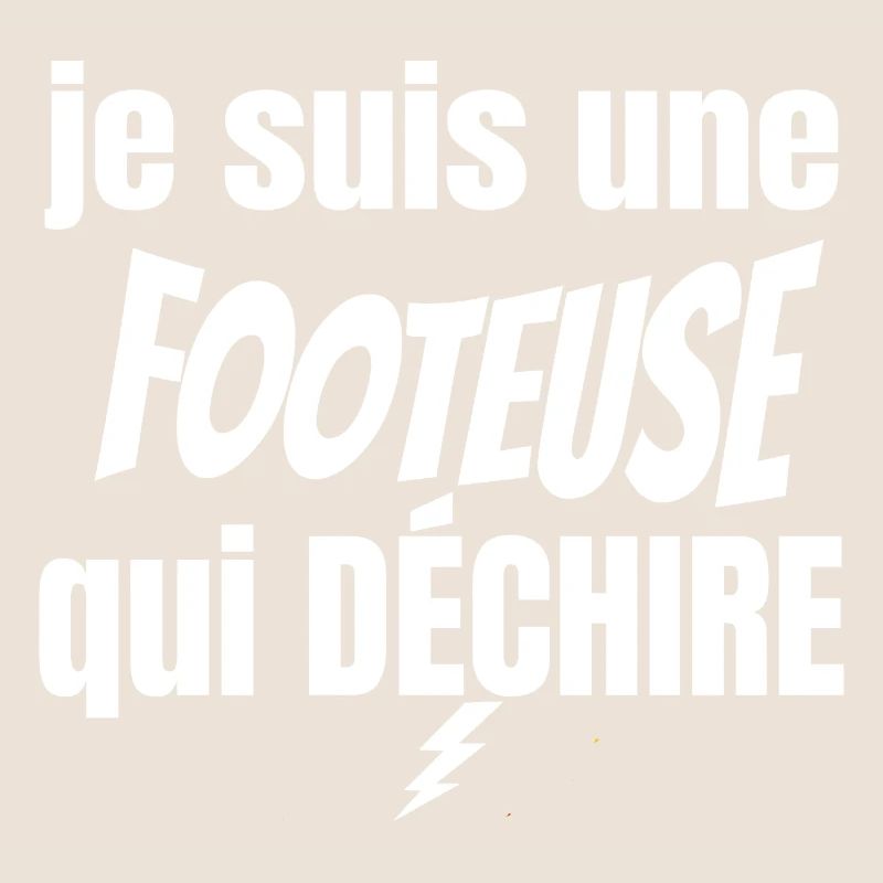 footeuse qui déchire