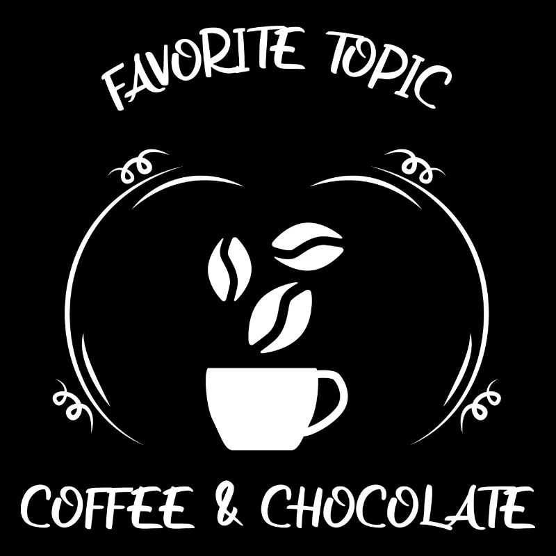 Café, expresso, café et chocolat