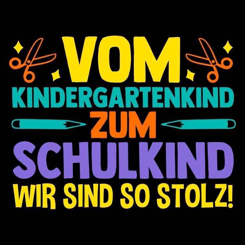 Eltern Schulkind Grundschule Erste Klasse Einschul