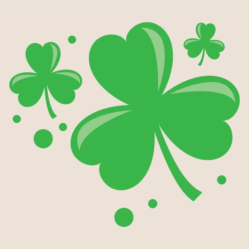 Irish Shamrock Pocket Size Clover St. Patrick's