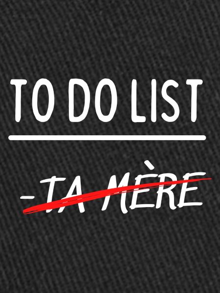 to do list