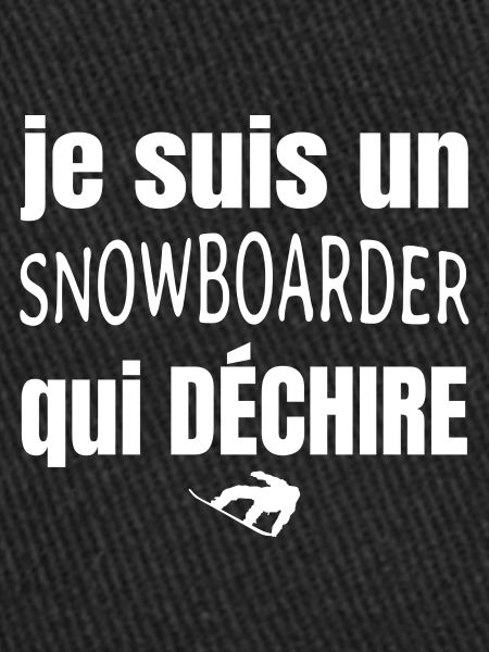 snowboarder qui déchire