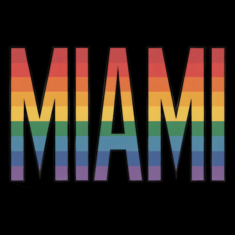 Miami - Cool queer City Logo
