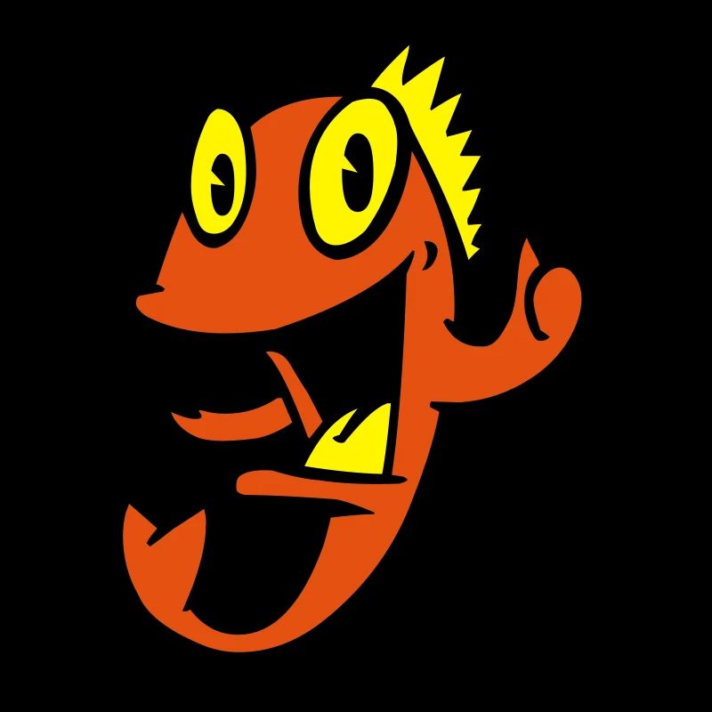 marine smiling fish