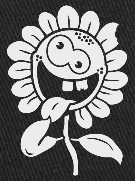 crazy flower negative 1c