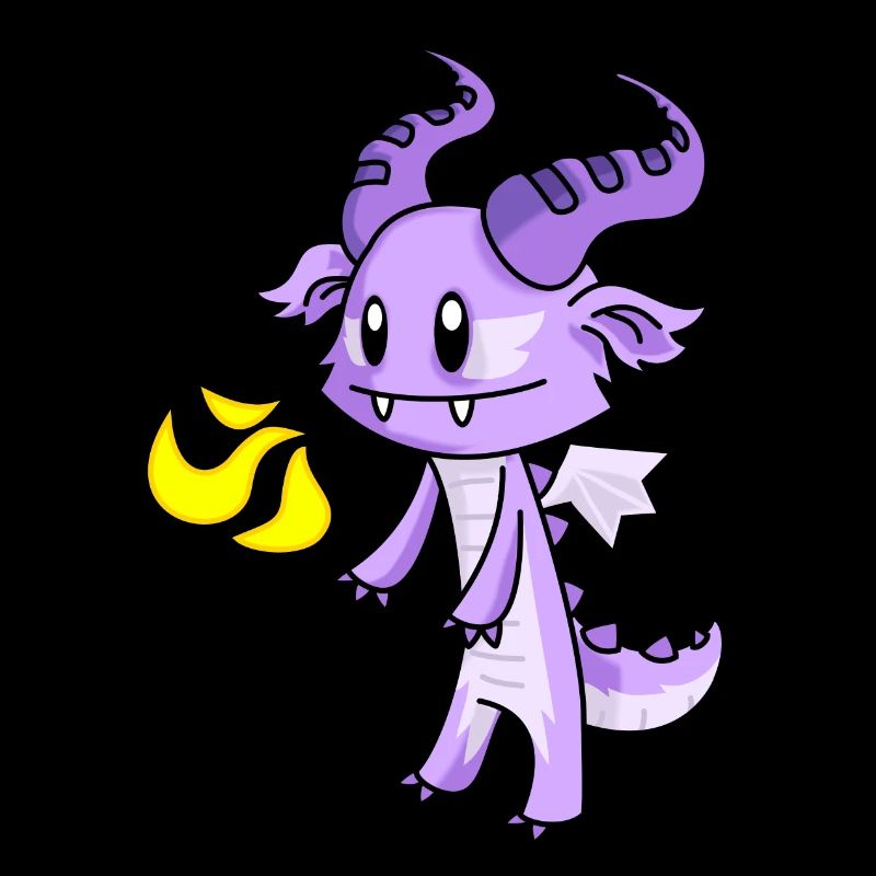 Feuer speienden Drachen