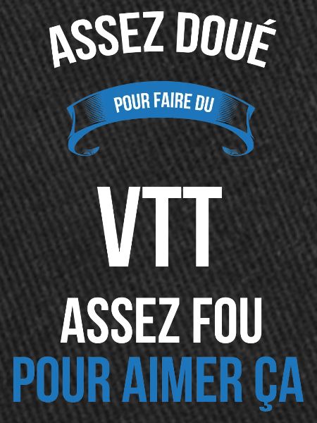 VTT assez doué fou homme