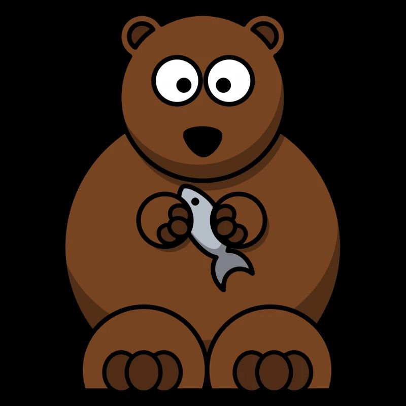 Bayo the bear and its fish