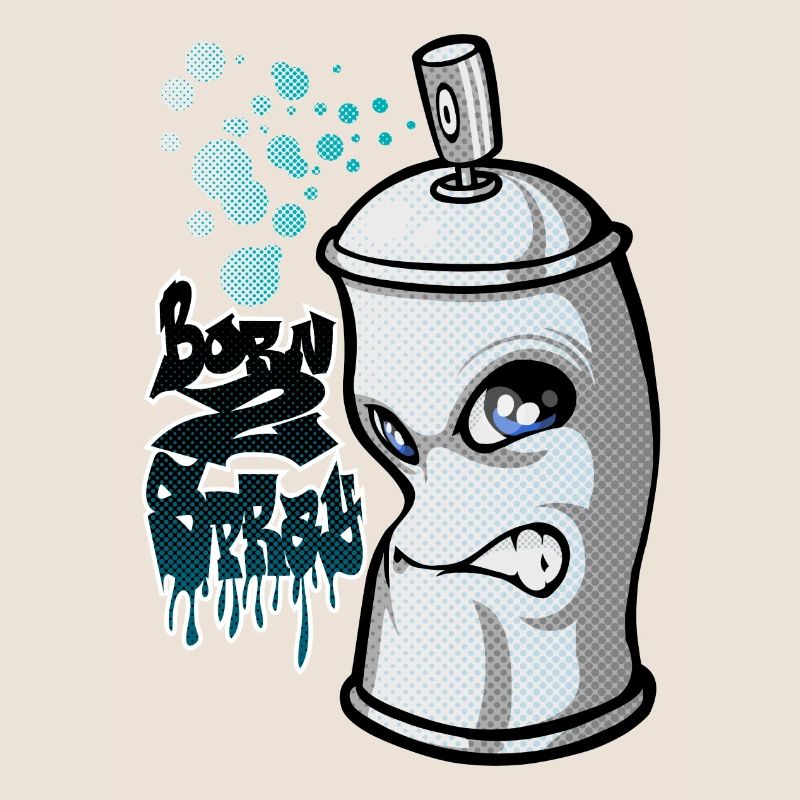 Spray and graffiti