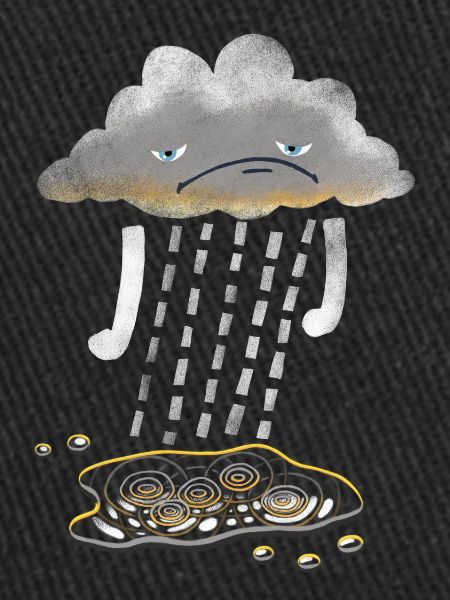 Nuage triste