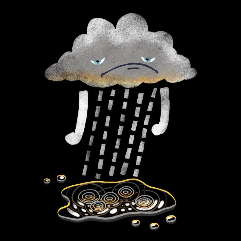 Nuage triste