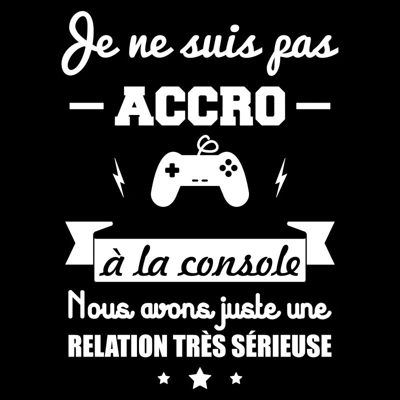 pas accro a la console
