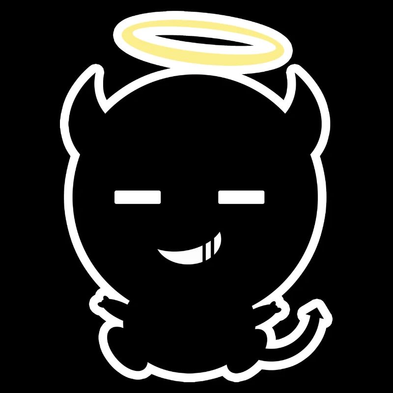 Petit bébé ange diable