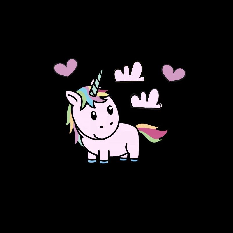 unicorn Einhorn herz