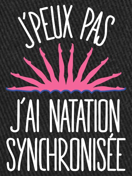 J'peux pas j'ai natation synchronisée