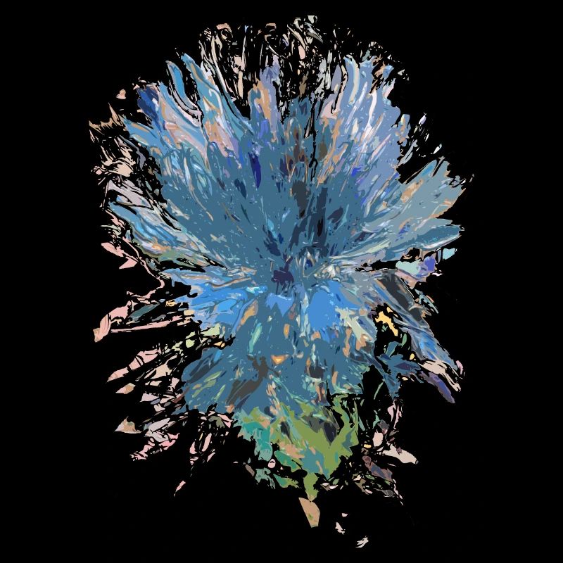 Blaue Distel