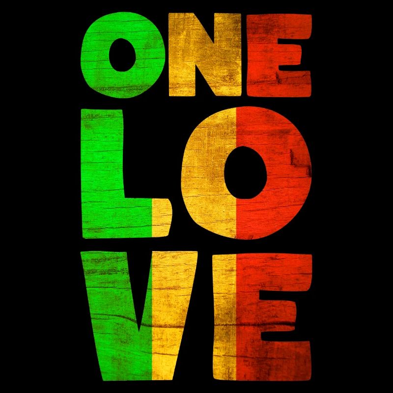 Rastafari ONE LOVE Reggae Style