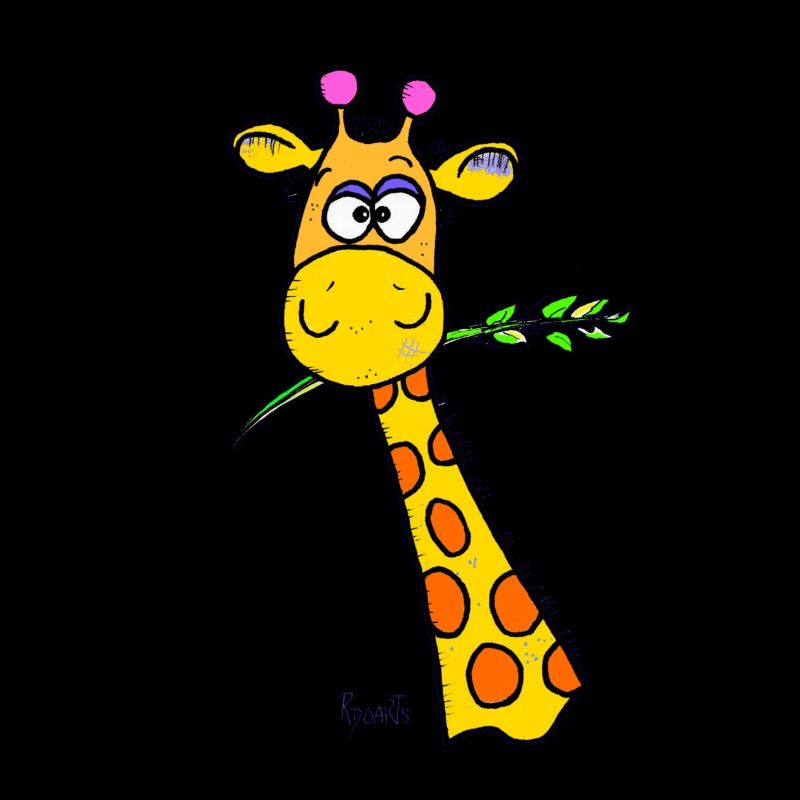 Süße Giraffe