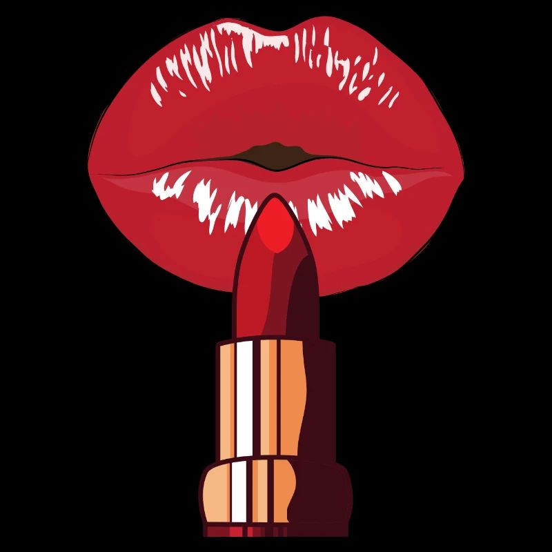 makeup, lipstick