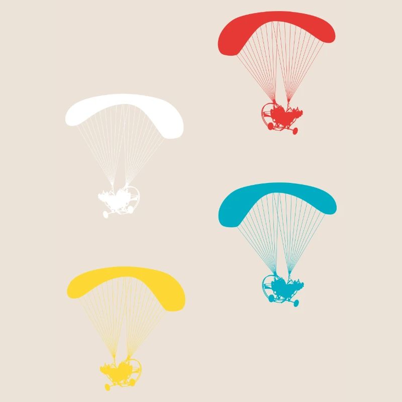 Motorized Paraglider Pilot