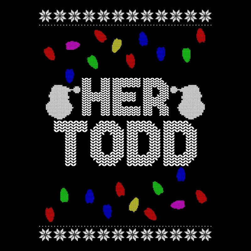 Seine Margo Her Todd Hässliches Weihnachtspaar Passend