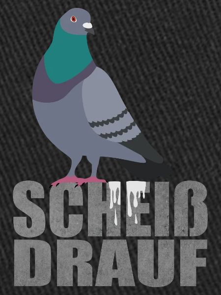 Merde de pigeon dessus