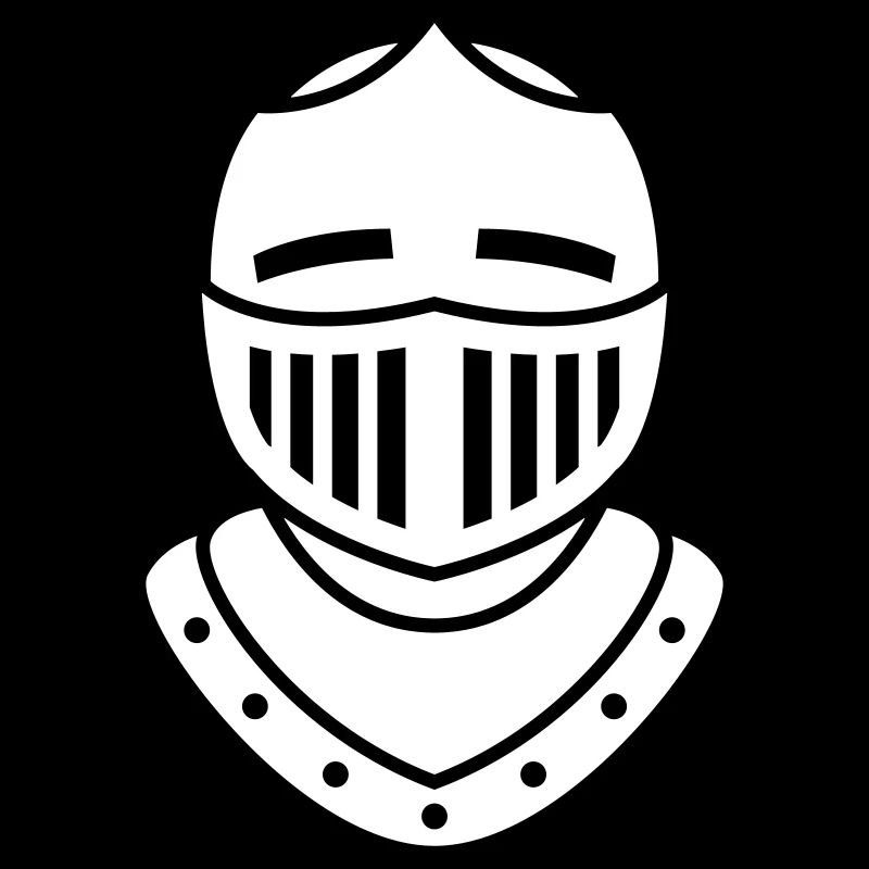 Casque de chevalier