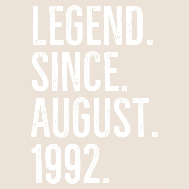Legend Since August 1992