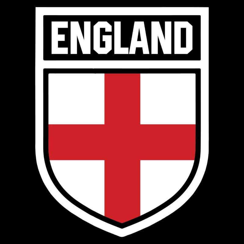 Angleterre - Drapeau national dans les armoiries