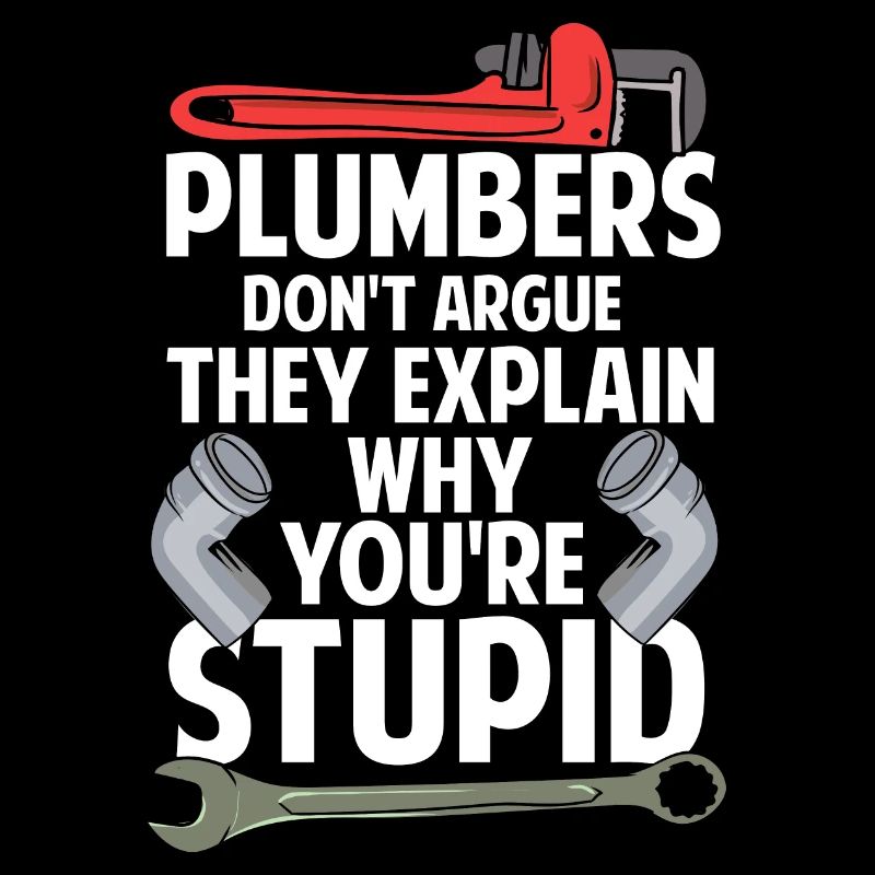 Klempner Installateur Handwerker Spruch Geschenk