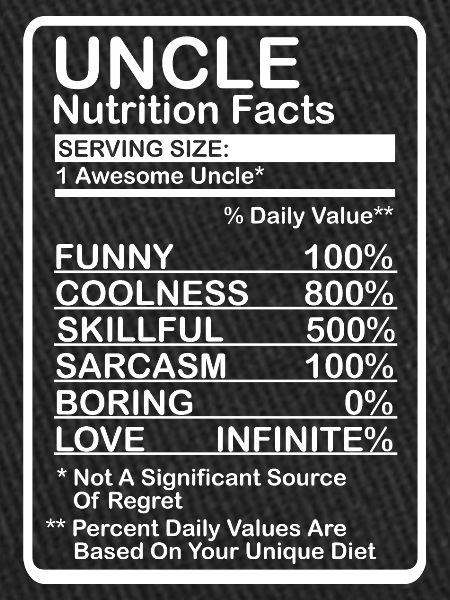 Uncle Nutritional Values