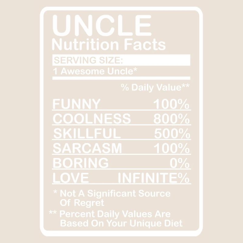 Uncle Nutritional Values