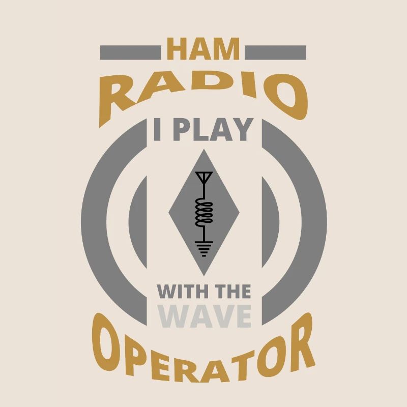Ich spiele mit der Welle - Ham Radio Operator