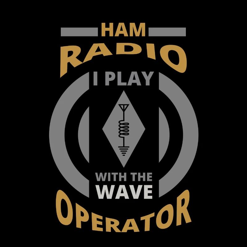 Ich spiele mit der Welle - Ham Radio Operator