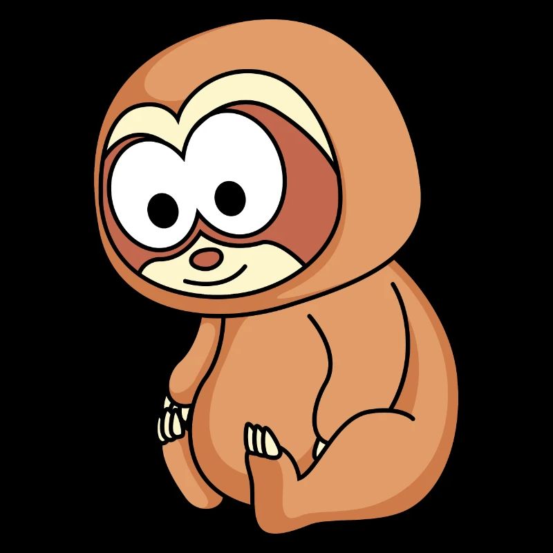 Sloth Comic Animal