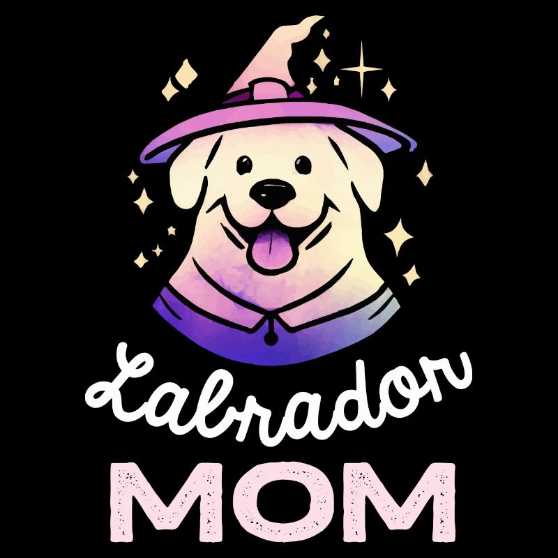Labrador Mama Chien Rétro