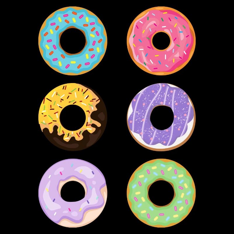 groupe de donuts