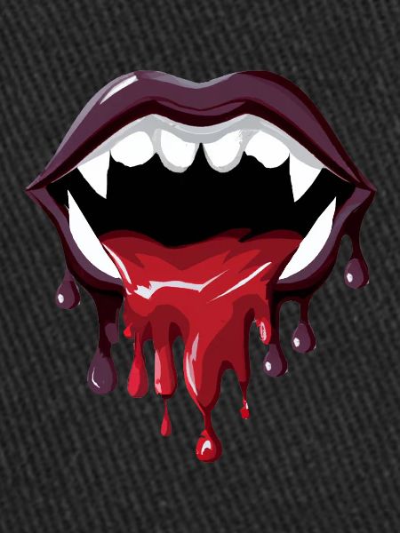 Dripping Vampire lips