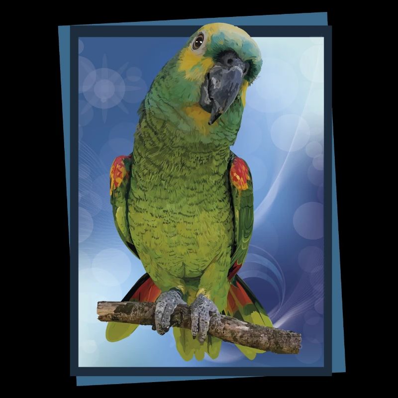 The blue-fronted amazon