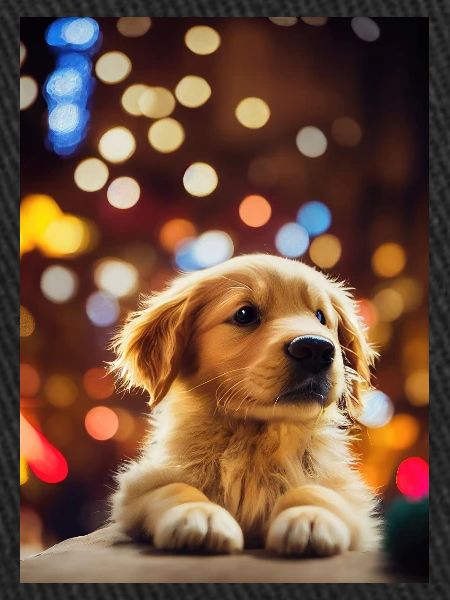 Chiot de Noël