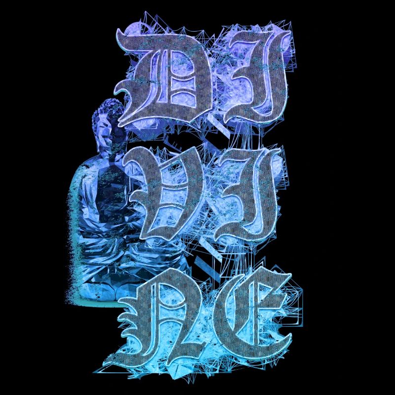 Divine Buddha Sacred Geometry Abstract