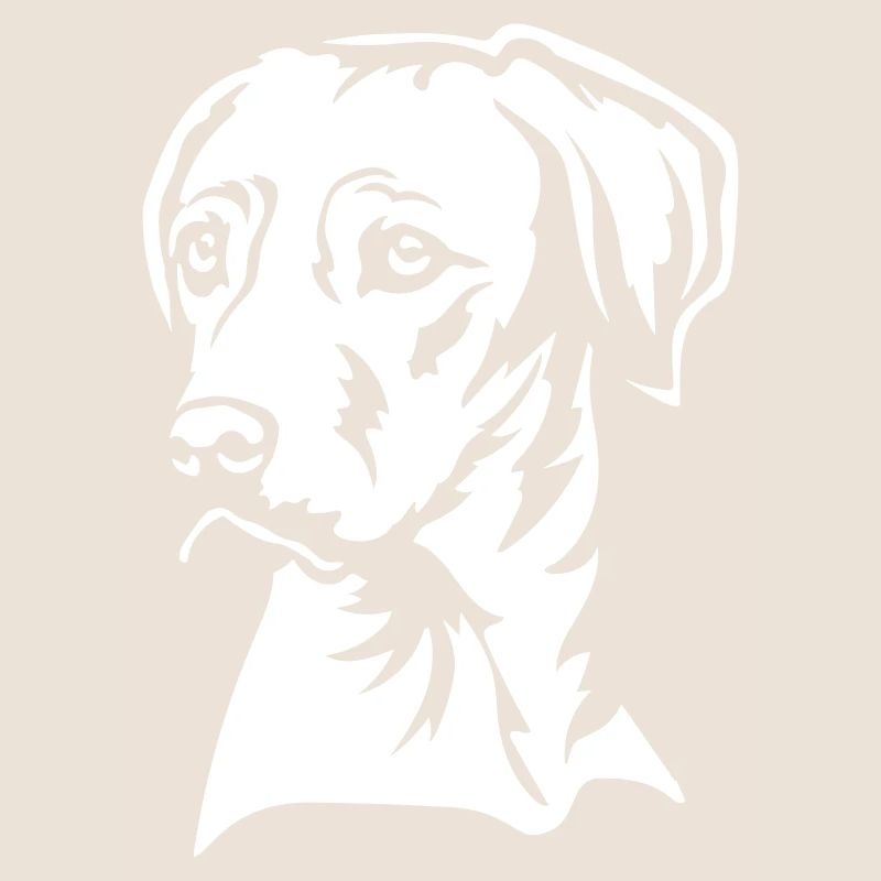 Rhodesian Ridgeback Kopf "Black Edition"