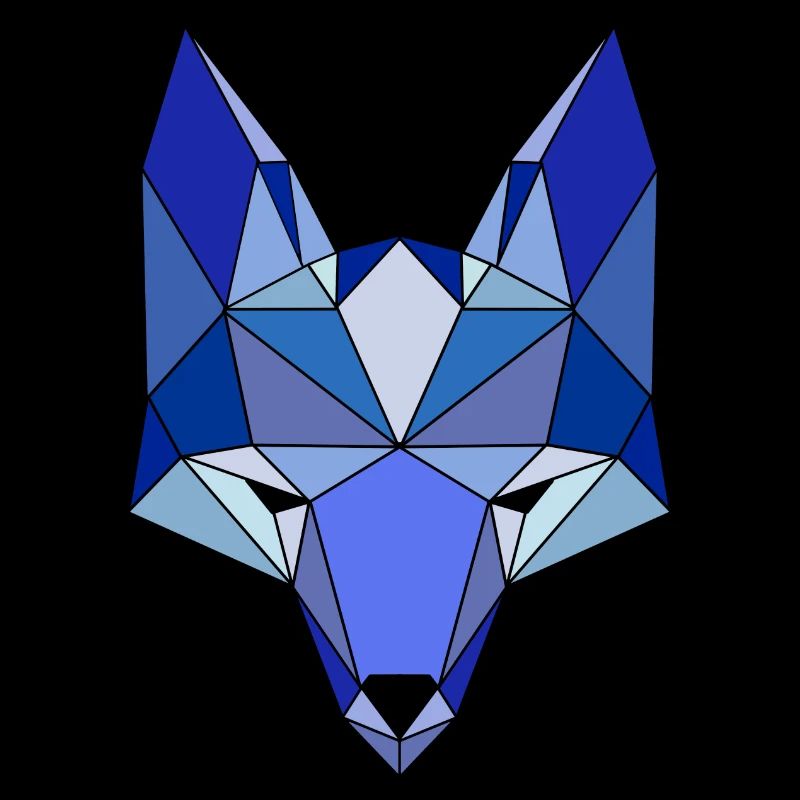 Renard bleu