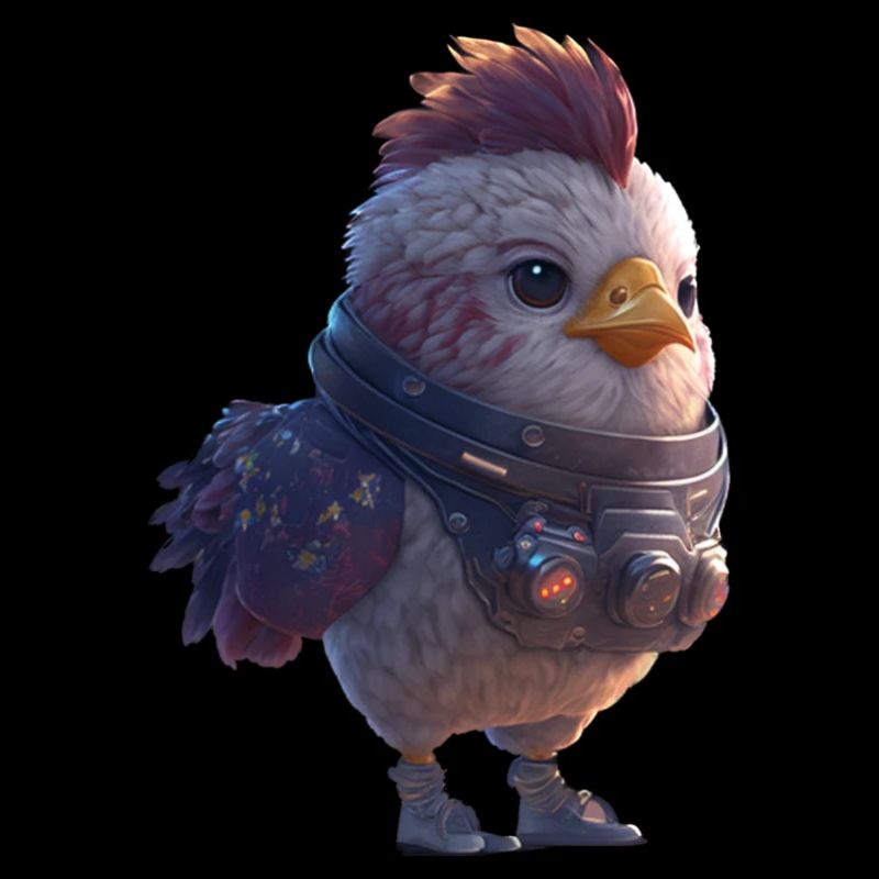 Crazy chicken