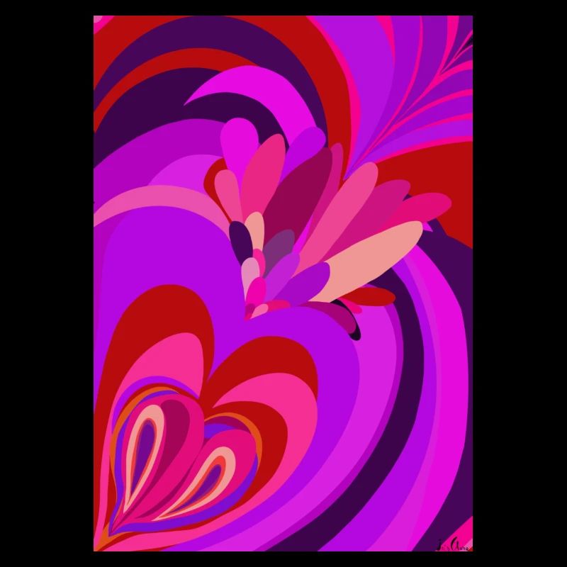 Psychedelisches Herz