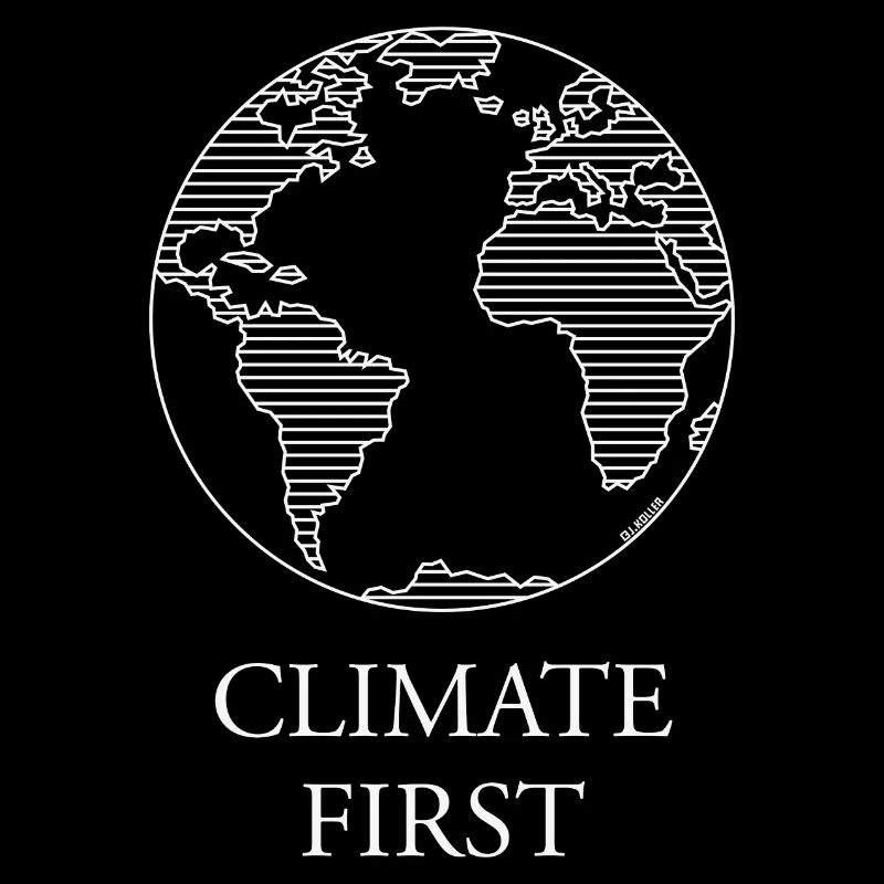 Climate First / Erdkugel (Klimawandel / White)