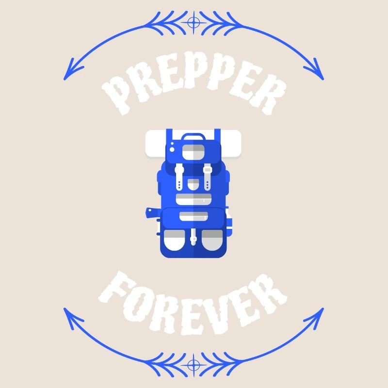 Prepper Forever - Packed Backpack