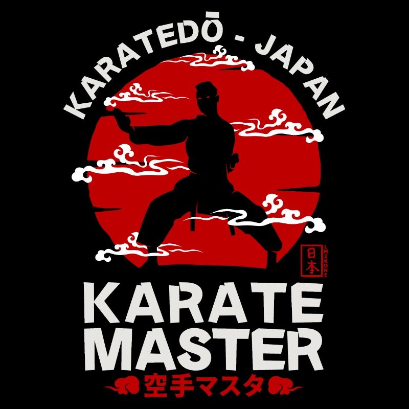 Karate master bushido japan