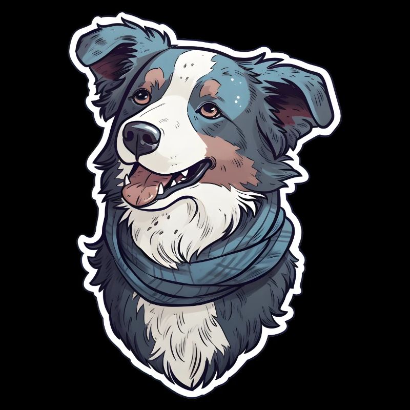 Design Border Collie N°1
