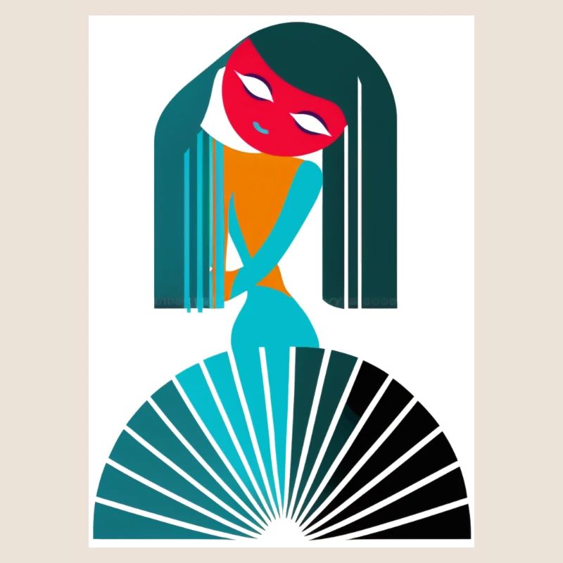 verseau abstrait